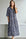 bridget dress - navy floral linen Apparel