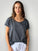 relaxed tee - charcoal cotton Apparel