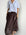 lulu skirt- chocolate linen Apparel