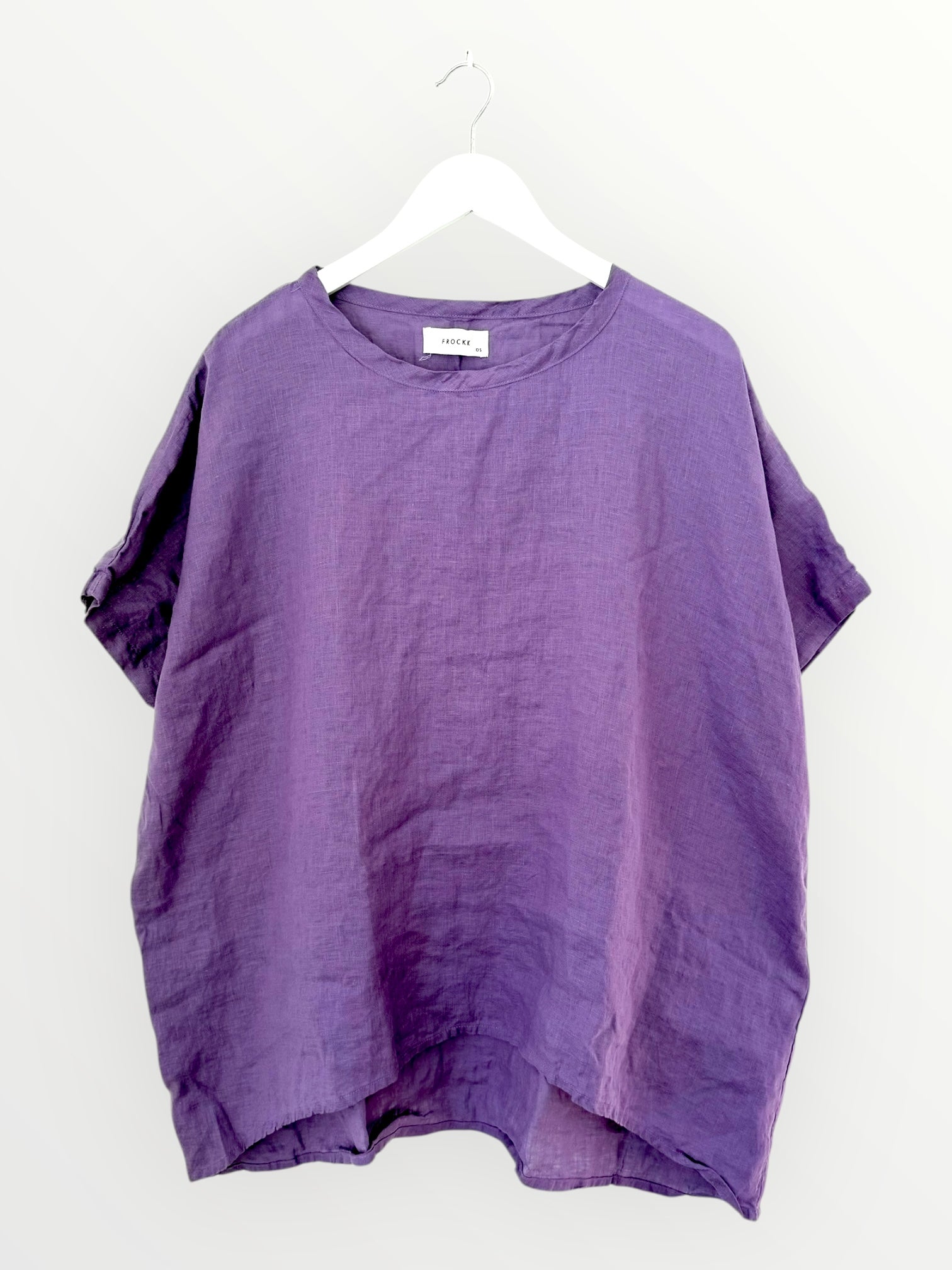 rachael top - orchid linen Apparel