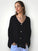 stella cardi- black cotton knit Apparel