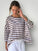 estella top-soil stripe cotton knit Apparel