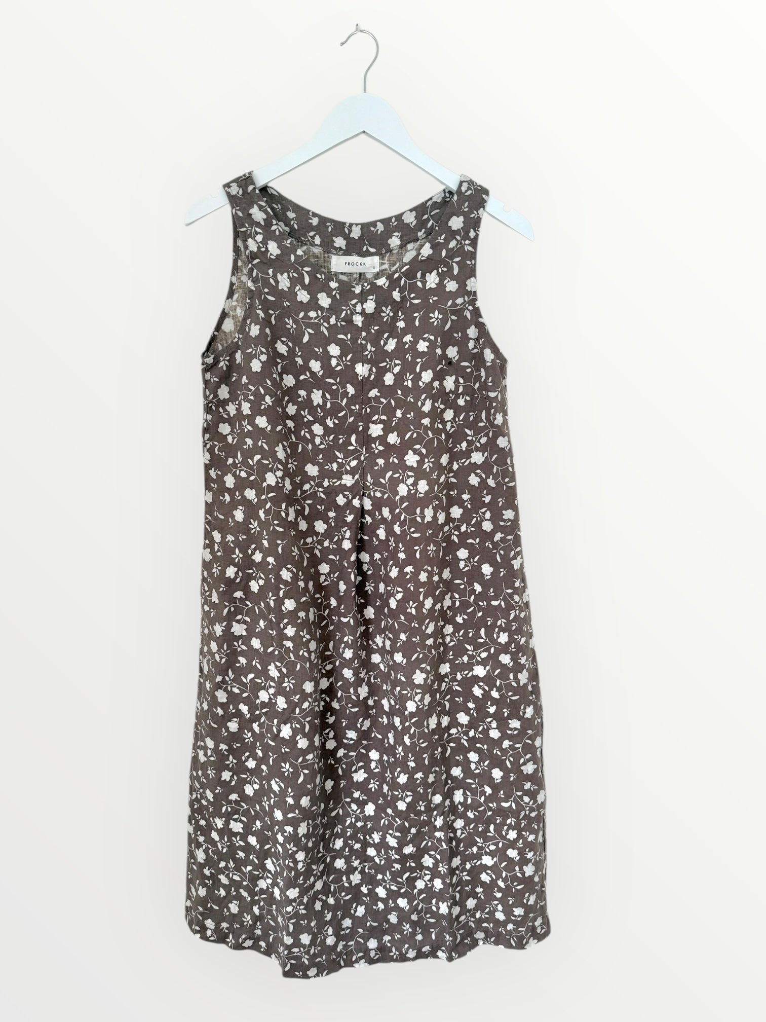 becky dress - soil floral linen Apparel