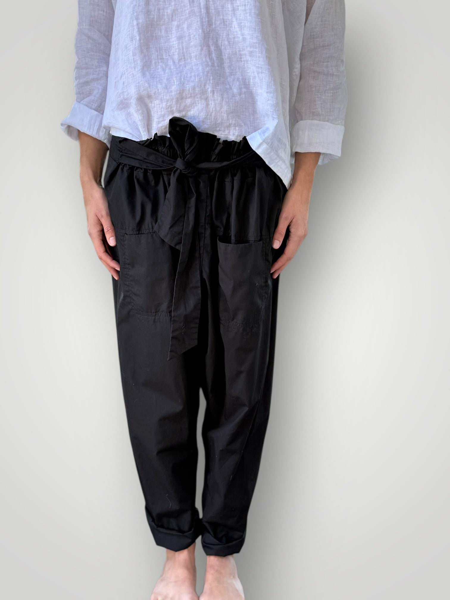 ruby pants - black cotton Apparel