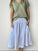 lola skirt-white linen Apparel