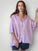issey shirt - dusty rose linen Apparel
