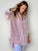 megan shirt - dusty rose linen Apparel