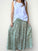 lulu skirt - sage floral Apparel