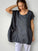 melrose top - charcoal linen Apparel