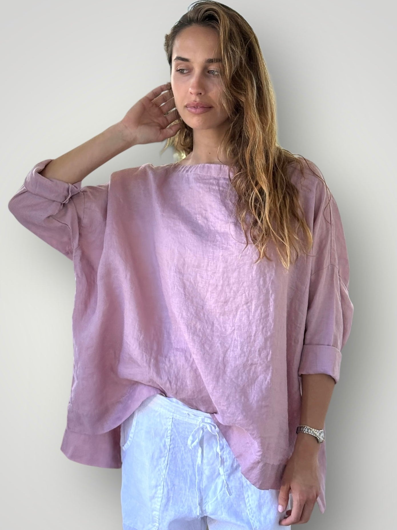 avril top - dusty rose Apparel