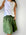 zoe skirt - moss linen Apparel