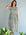audrey dress - moss floral linen Apparel