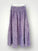 lulu skirt-orchid daisy linen Apparel