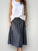 lola skirt - charcoal linen Apparel