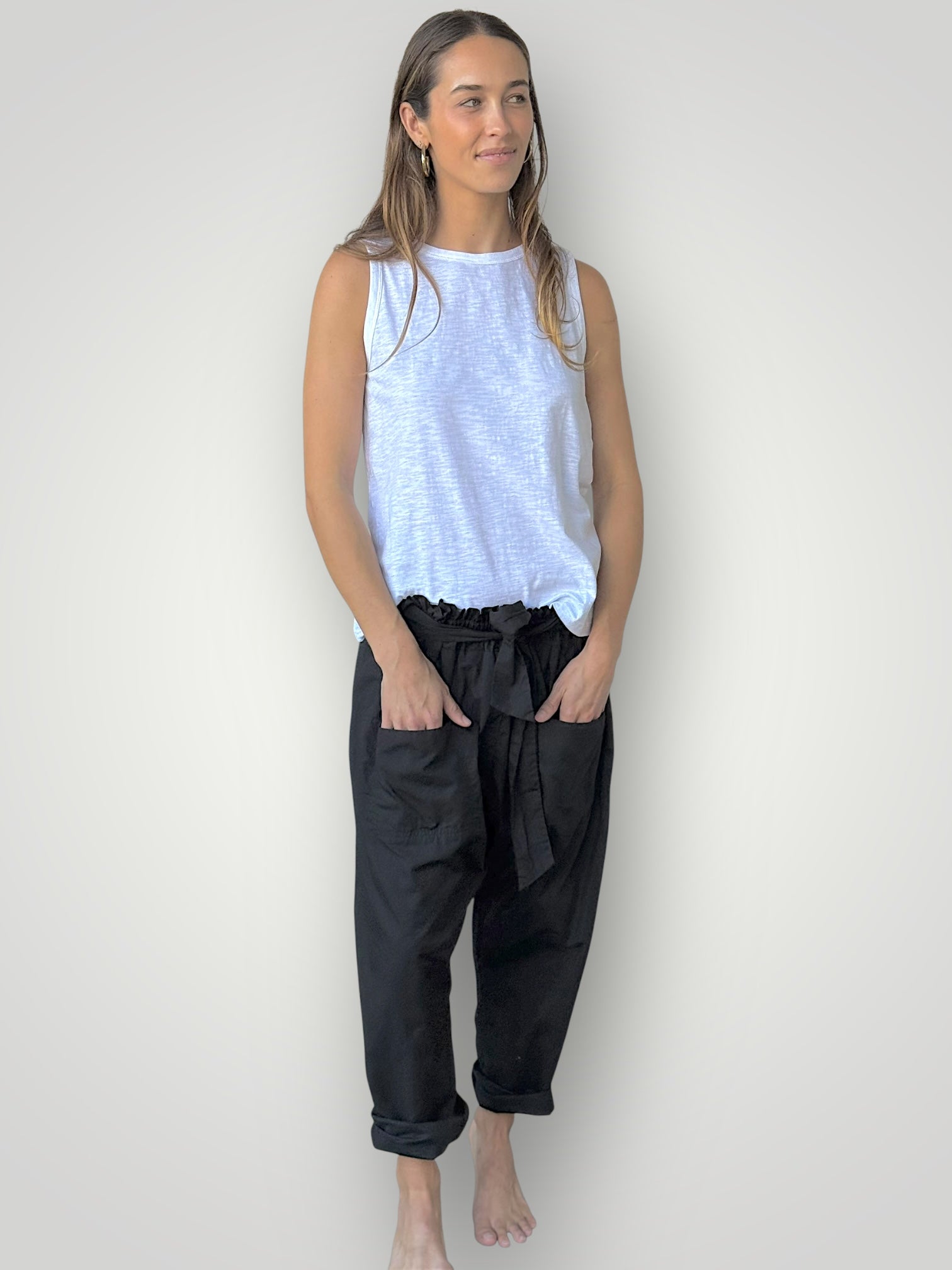 ruby pants - black cotton Apparel