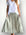 lola skirt - sage floral linen Apparel