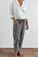 darcy pants - black /white gingham check linen Apparel