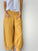 jackie pant-turmeric linen Apparel
