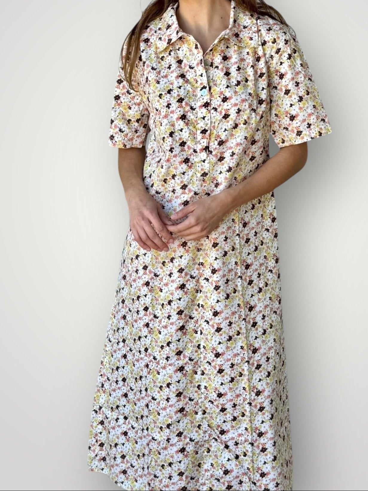 phillipa dress -spring ditzy Japanese cotton Apparel