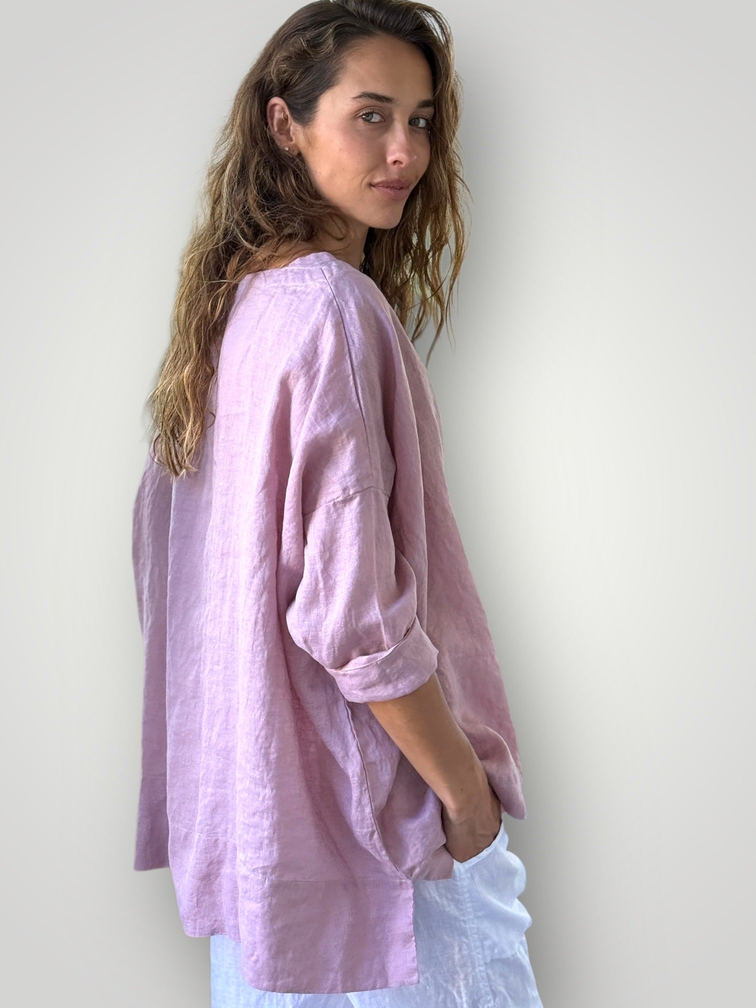 avril top - dusty rose Apparel