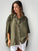 issey shirt - army linen Apparel