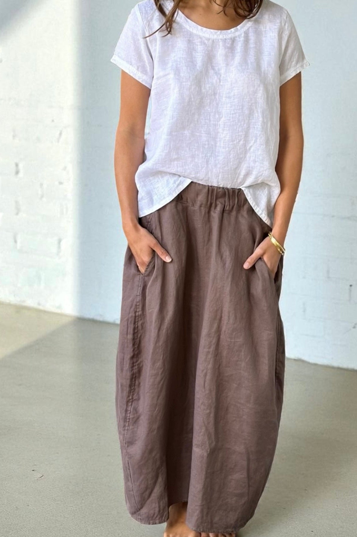 lana skirt - soil linen Apparel