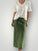 anthea skirt - moss linen Apparel