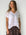 ellie top v neck-white linen Apparel