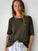 alex top - army cotton knit Apparel