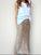 anthea skirt - caramel daisy linen Apparel