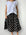 lola skirt - black spot linen Apparel