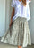 lola skirt - sage floral linen Apparel