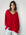 relaxed boyfriend knit- winter red cashmere Apparel