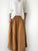 lulu skirt - caramel linen Apparel