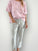 darcy pants - fine grey stripe linen Apparel