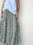 lulu skirt - sage floral Apparel