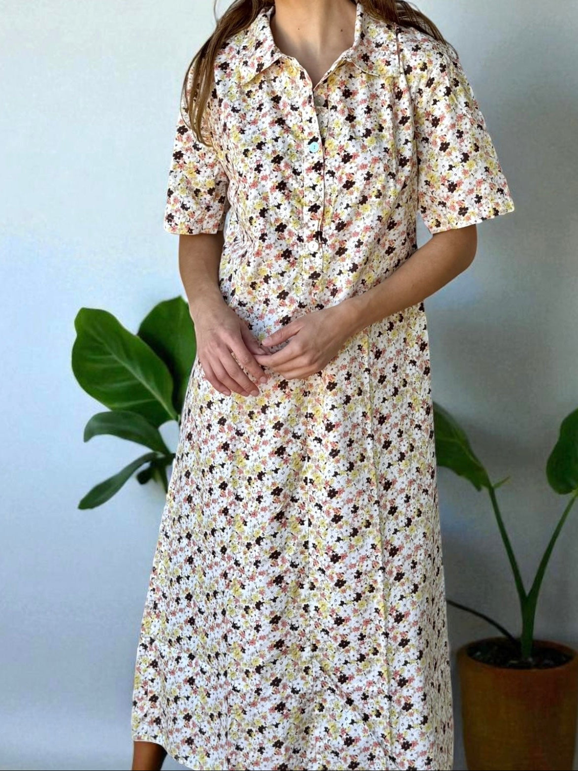 phillipa dress -spring ditzy Japanese cotton Apparel