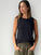 vera tank - black cotton Apparel
