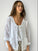 jamie jacket - white linen gauze Apparel