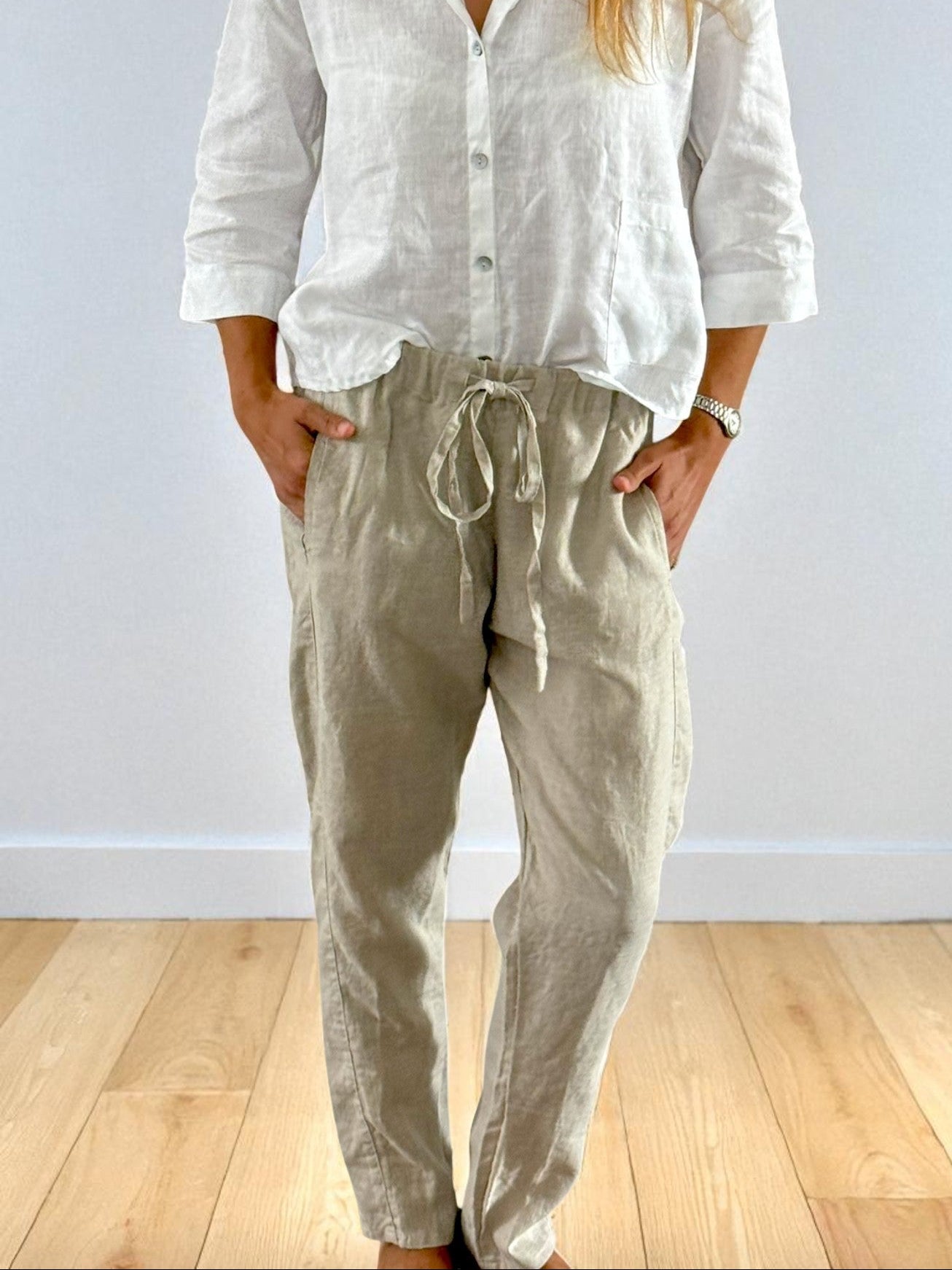 portia pant-natural linen