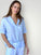 erin shirt-soft blue linen Apparel