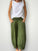 jackie pant - moss linen Apparel