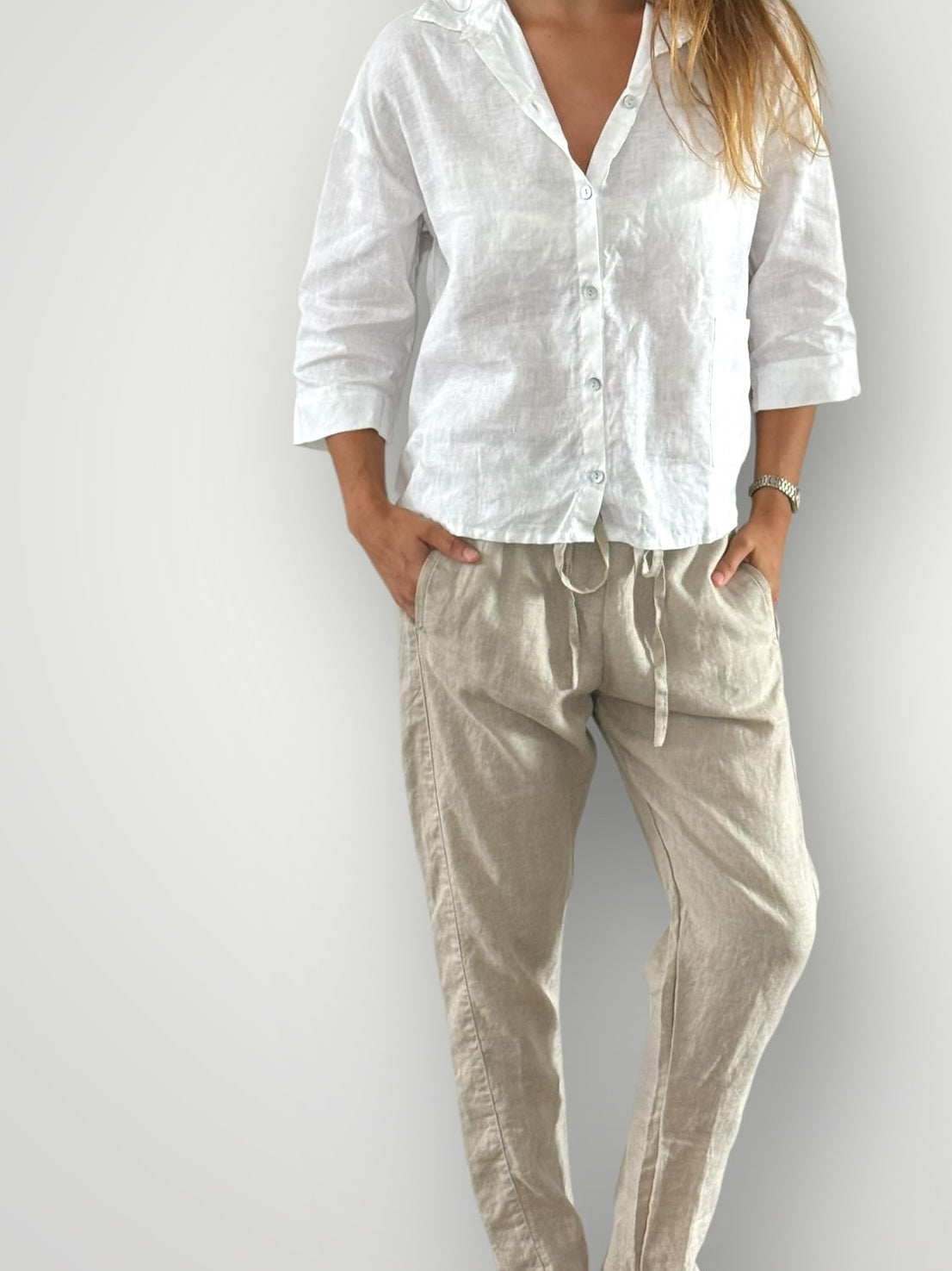 portia pant-natural linen
