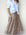 lulu skirt - caramel daisy linen Apparel