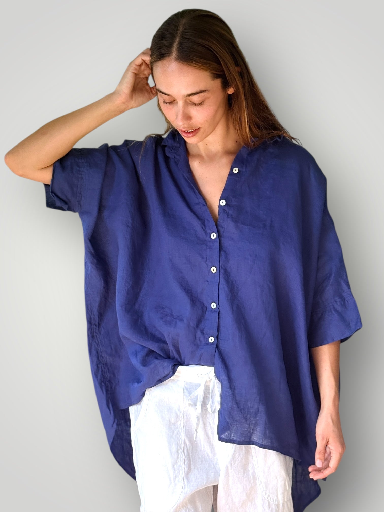 issey shirt - blue dusk Apparel