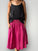lola skirt - fuschia linen Apparel