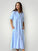 bridget dress - soft blue linen Apparel