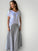 lulu skirt - soft grey linen Apparel