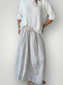lana skirt-natural linen Apparel