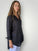 skyla shirt - black linen Apparel